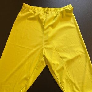 Yellow Biker shorts